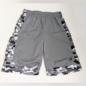 Body Glove Kids' (XL/18) Athletic/Leisure Elastic Waistband Shorts w/Camo Accent